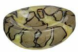 Polished Septarian Bowl - Madagascar #120234-2